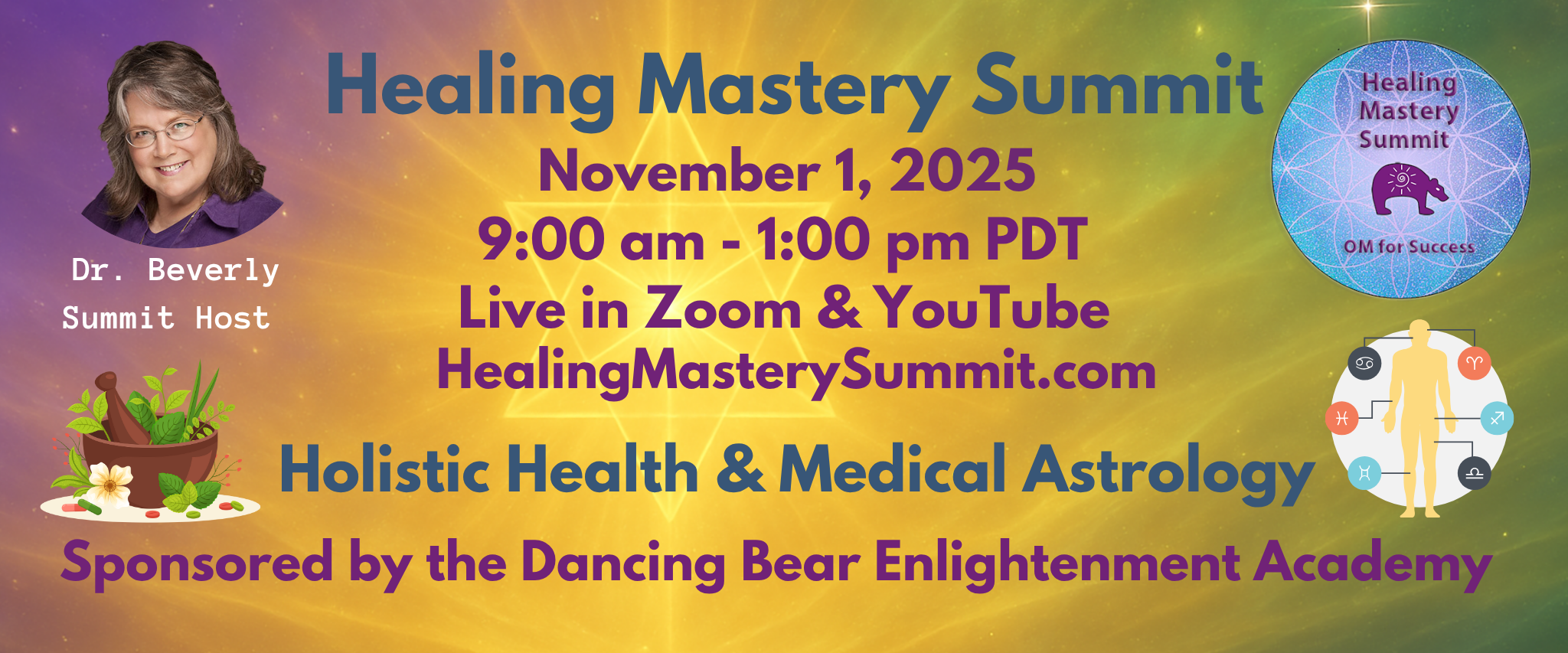 Healing Mastery Summit Header